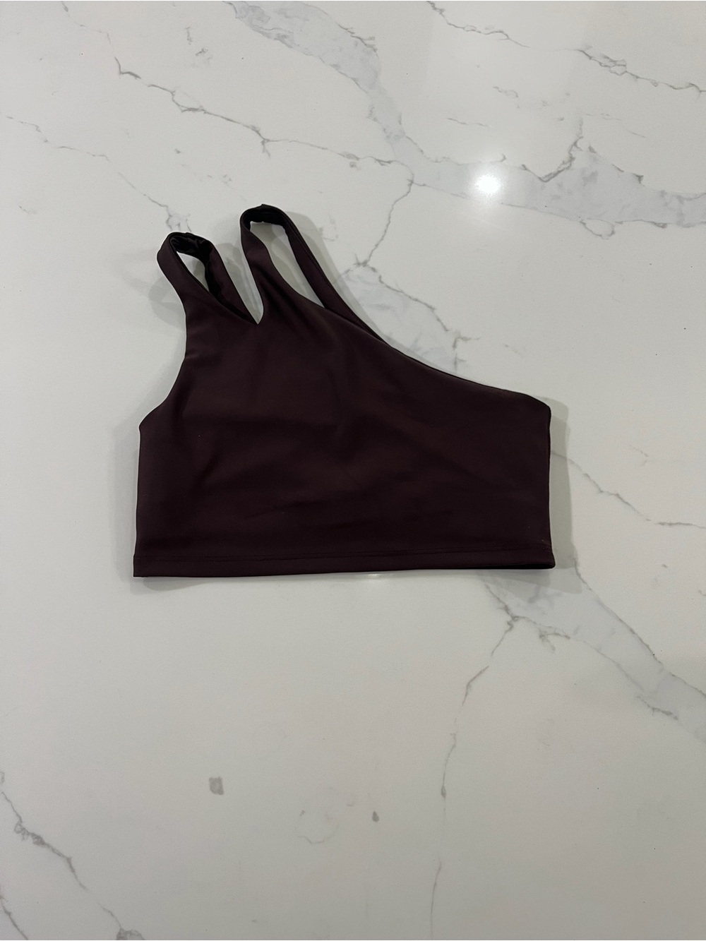 Peloton Show Up Side to Side one shoulder bra